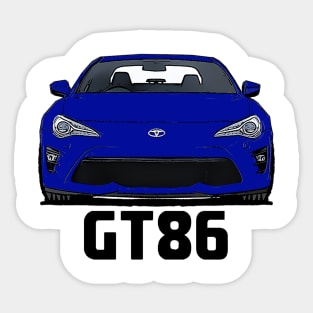 Toyota GT86/Subaru BRZ - Blue Sticker